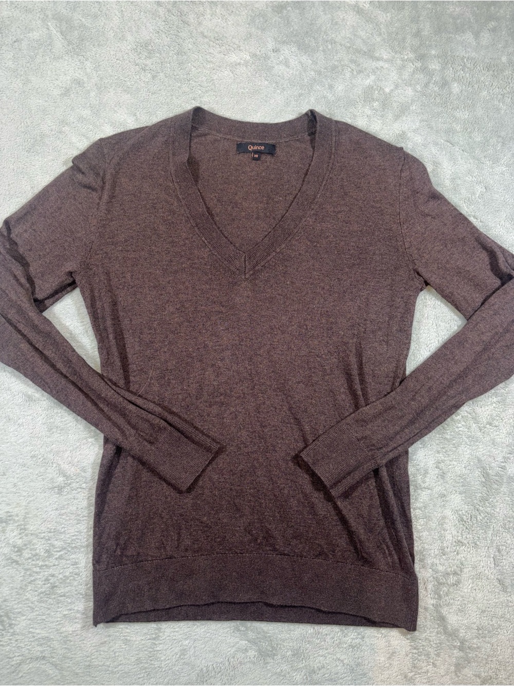 Quince long sleeve shirt size XS
